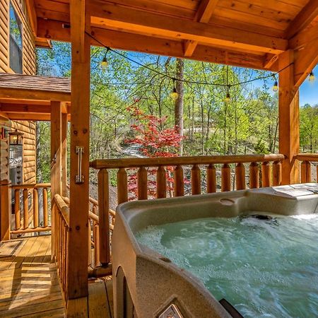 Permanent Vacation-Private Honeymoon Cabin With Hot Tub Sevierville Eksteriør billede