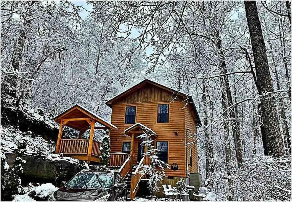 Permanent Vacation-Private Honeymoon Cabin With Hot Tub Sevierville Eksteriør billede
